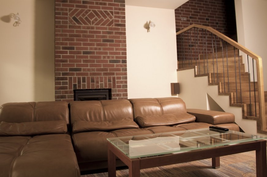 Укладка клинкера и камня в интерьере