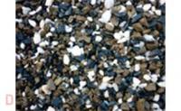 Крошка декоративная из камня природного "Шахматка", галтованная 10-20 мм