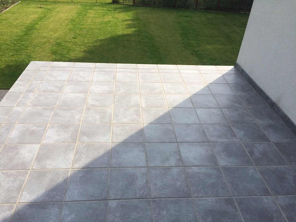 Монтаж клинкерных ступеней и плитки