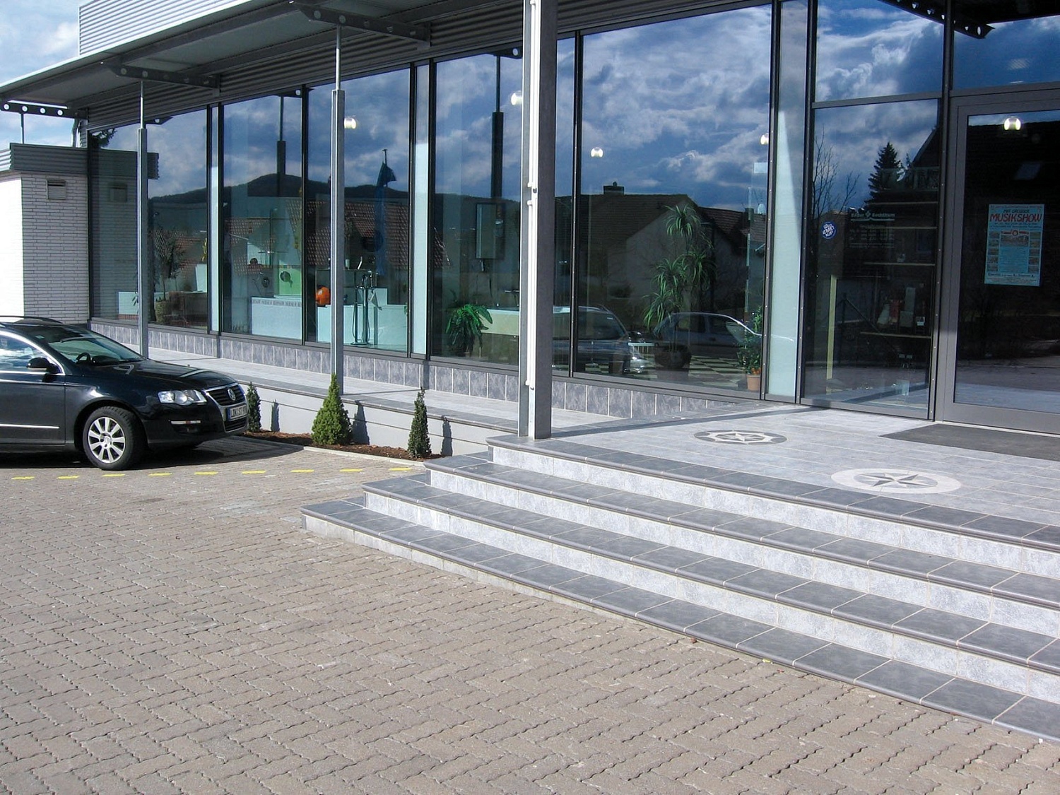 Монтаж клинкерных ступеней и плитки