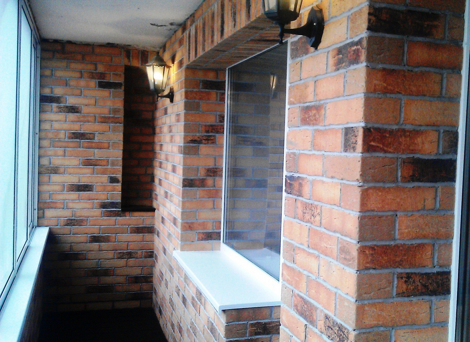 Укладка клинкера и камня в интерьере