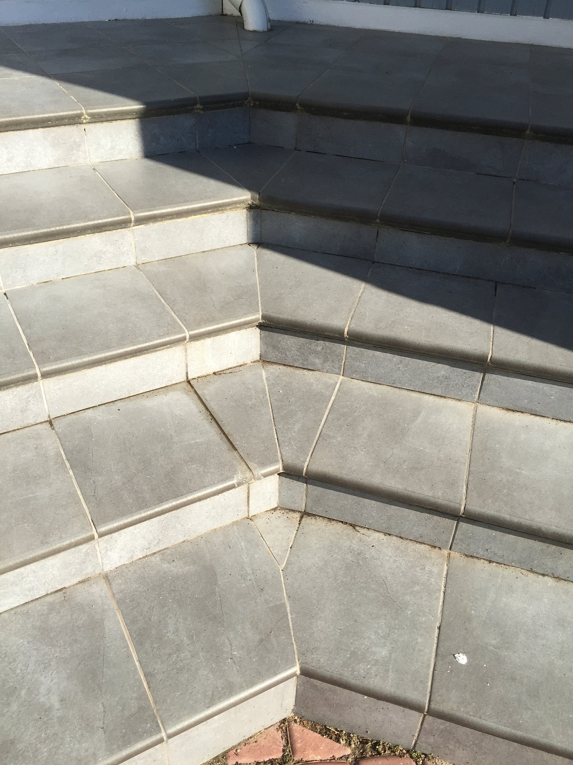 Монтаж клинкерных ступеней и плитки