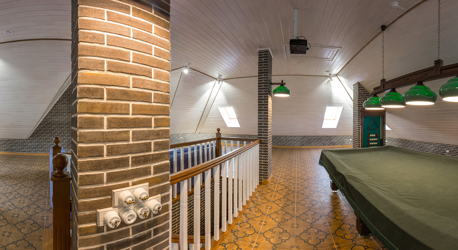 Укладка клинкера и камня в интерьере