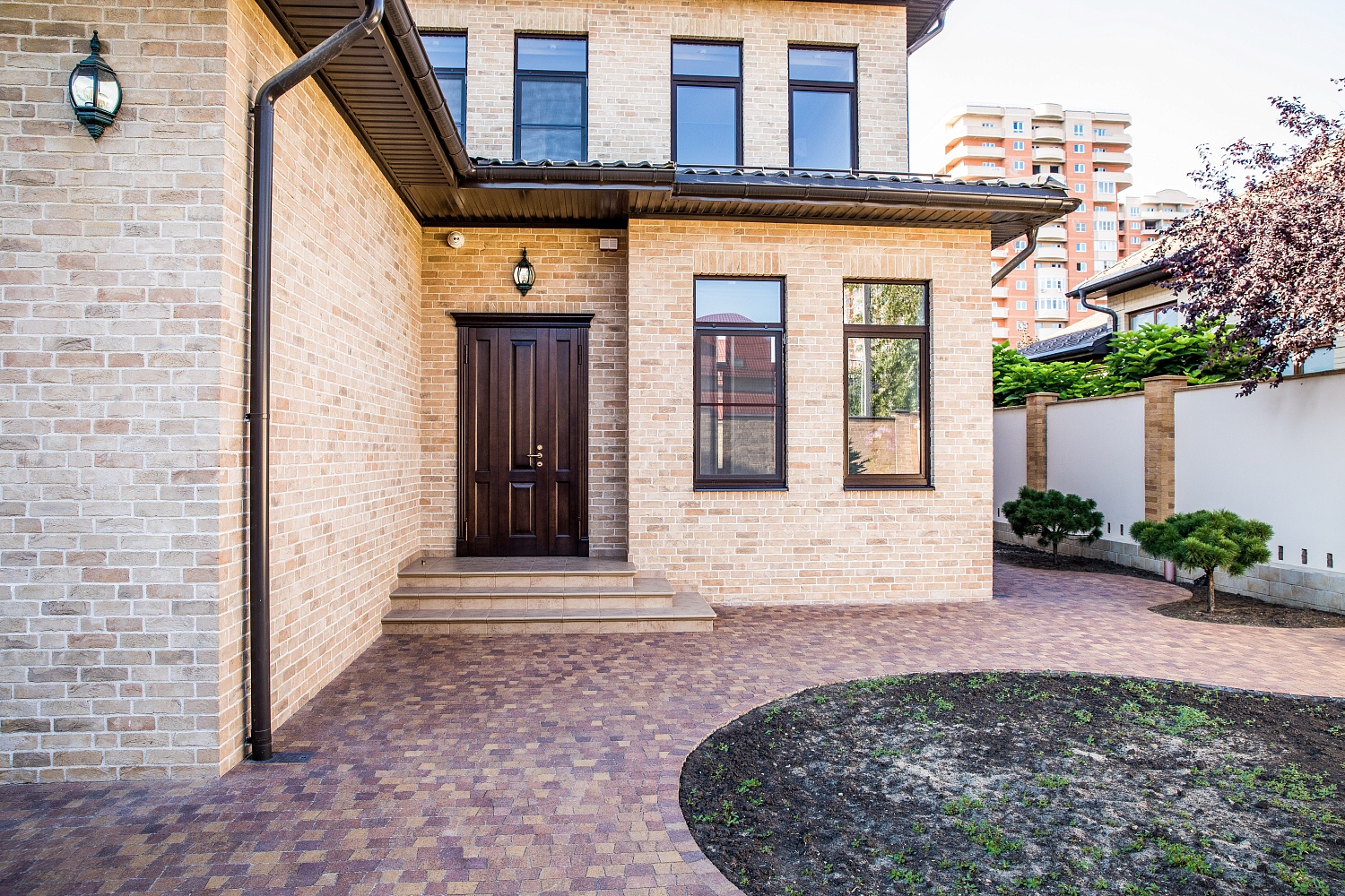 Монтаж клинкерных ступеней и плитки